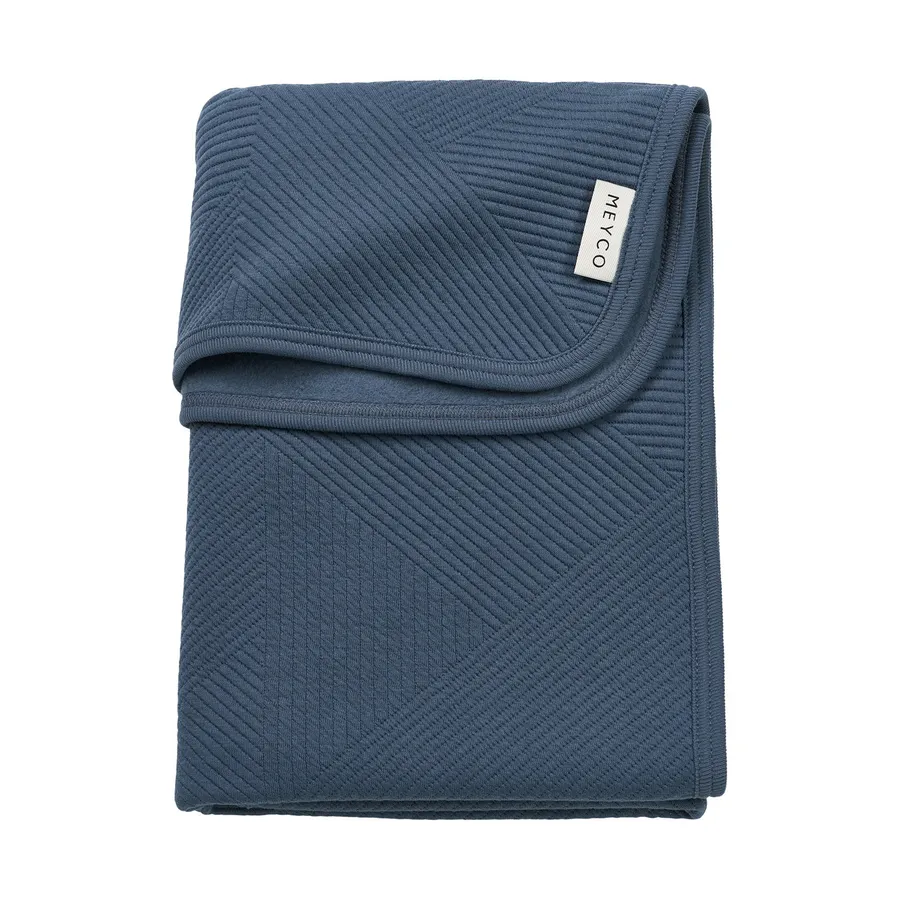Meyco Gebreide Jacquard Flannel Deken