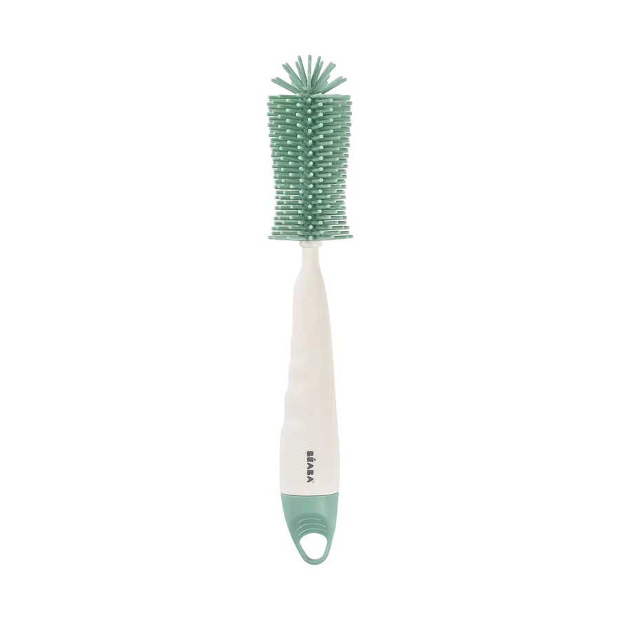 Beaba Flessenborstel - Silicone - Sage Green