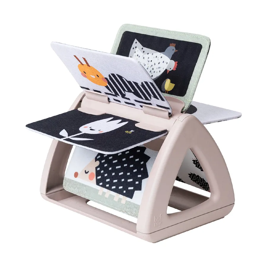 Taf Toys Black & White Spinning Babyboekje