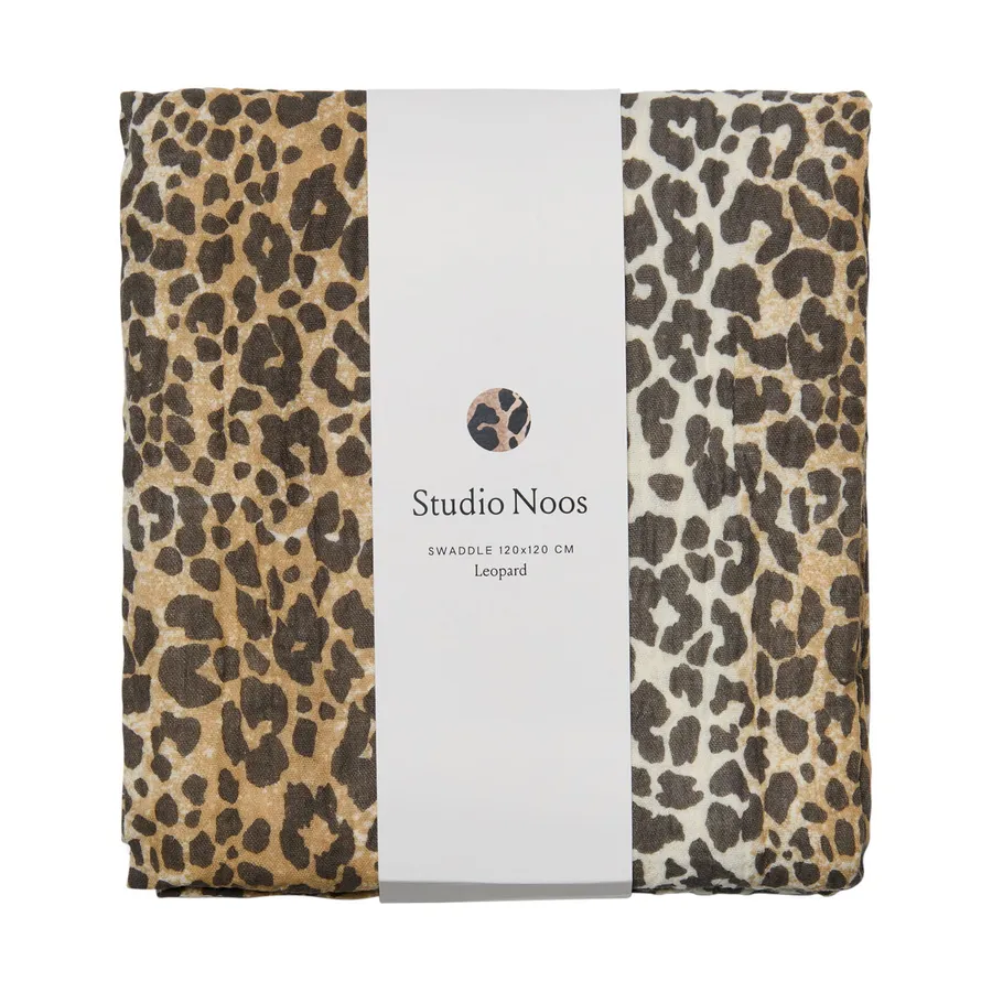 Studio Noos Swaddle - Leopard