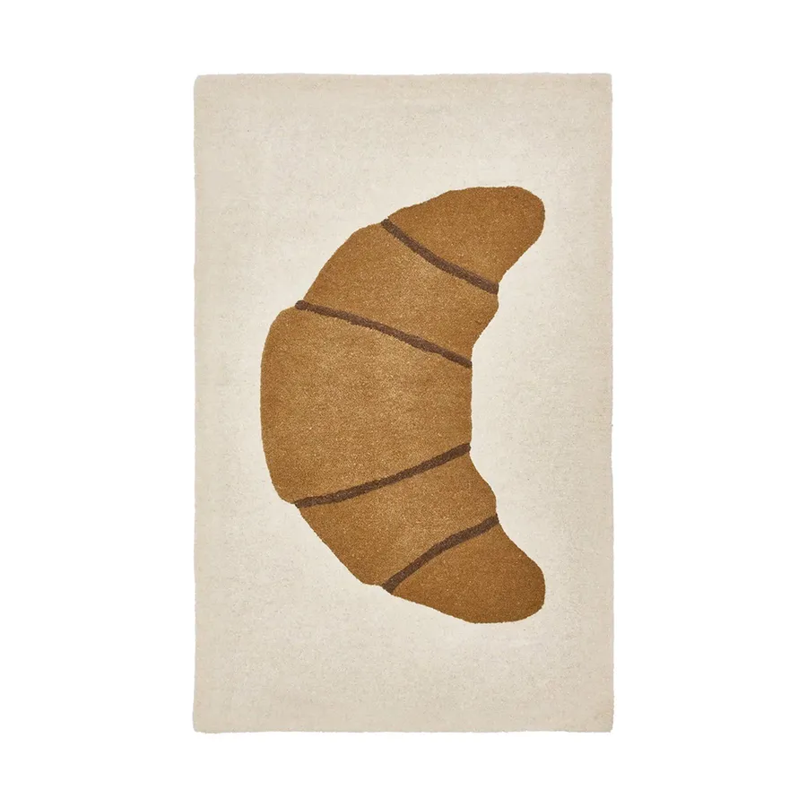 OYOY Croissant Vloerkleed - Brown